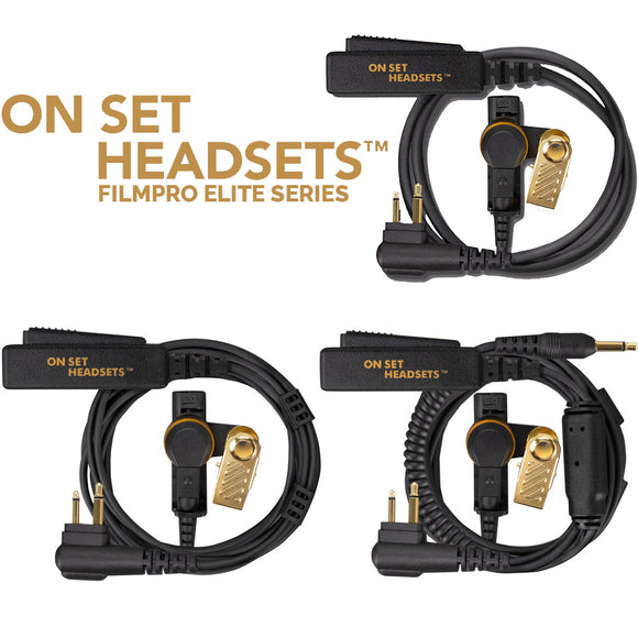 On Set Headsets preferred On Set Brands for Professional Audio, Video, Film and Theater Industry