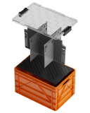 SIDIOCrate Heavy Duty Rubber Full Size Mat