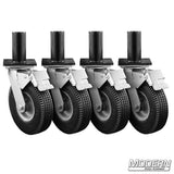 Modern Studio Equipment Speed-Wheels for 1-1/2" Pipe (Set of 4)