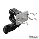 Modern Studio Equipment Single Fluorescent T12 Lamp Holders with Grid Clamp