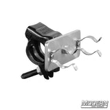Modern Studio Equipment Single Fluorescent T12 Lamp Holders with Grid Clamp