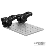 Modern Studio Equipment Cheese Plate with Two Grid Clamps