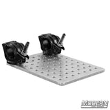 Modern Studio Equipment Cheese Plate with Two Grid Clamps