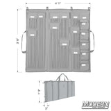 Modern Studio Equipment 3 Fold Deluxe 5/8" Rod Bag