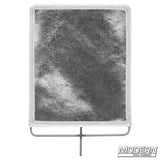 Modern Studio Equipment Silver Lame Flags