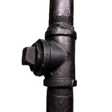 Foam Rubber Metal Pipe with Fittings Action Stunt Prop (Unpainted Steel, Silver, Black, Rust, Bloody)