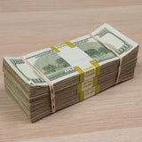 Money Prop - 2000 Series $100 ✔️RealAged™ Full Print $120,000 Bundle Pack