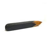 11 inch Foam Rubber stunt prop resembles a wooden chair or table leg that has been whittled into a pointed small vampire hand stake
