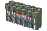 Storacell AA - 12 Pack Battery Caddy (Military Green)