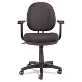 Alera Interval Series Swivel/Tilt Task Chair, Supports Up to 275 lb, 18.42" to 23.46" Seat Height, Black - Dependable Expendables