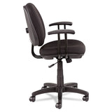 Alera Interval Series Swivel/Tilt Task Chair, Supports Up to 275 lb, 18.42" to 23.46" Seat Height, Black - Dependable Expendables