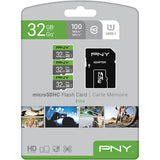 PNY 32GB Elite UHS-I microSDHC Memory Card  with SD adapter used as recording media for professional video and audio recording devices.