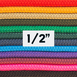 1/2" Double Braid Solid Nylon Rope (Multiple Colors) - Dependable Expendables