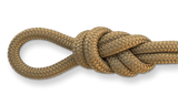 1/4" Quarter Inch Double Braid Solid Nylon Rope Gold - Dependable Expendables