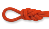 1/4" Quarter Inch Double Braid Solid Nylon Rope Orange - Dependable Expendables