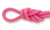 1/4" Quarter Inch Double Braid Solid Nylon Rope Pink - Dependable Expendables