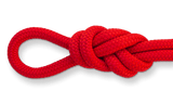 1/4" Quarter Inch Double Braid Solid Nylon Rope Red - Dependable Expendables