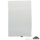 LA Rag House 24"x36" China Silk White