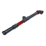 Bloody Foam Rubber Metal Pipe with Fittings Action Safe Prop for television film and live theater action and stunt scenes. 