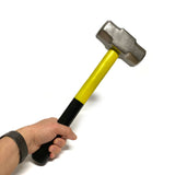 Foam Rubber Roughneck Mini Sledgehammer Prop 16 Inch Black and Yellow - Dependable Expendables