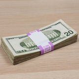 Money Prop -  2000 Series $20 ✔️RealAged™ Full Print $2,000 Stack - Dependable Expendables