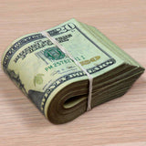 Money Prop - New Series $20, $50, $100 ✔️RealAged™ Full Print $17,000 Stacks & Band Pack