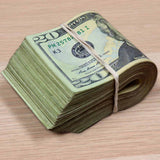 Money Prop - New Series $20, $50, $100 ✔️RealAged™ Full Print $34,000 Stacks & Bands Pack