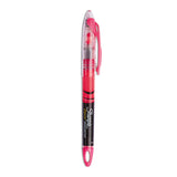 Sharpie Liquid Pen Style Highlighters, Fluorescent Pink Ink, Chisel Tip, Pink/Black/Clear Barrel, Dozen