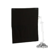 LA Rag House 24"x36" Solid Black Floppy
