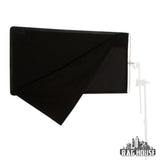 LA Rag House 24"x48" Solid Black Floppy