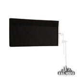 LA Rag House 24"x48" Solid Black Floppy