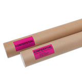 Avery High-Visibility Permanent Laser ID Labels, 2 x 4, Neon Magenta, 1000/Box - Dependable Expendables