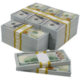 Money Prop - New Series $100 Crisp Full Print $250,000  Stacks - Dependable Expendables