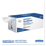 Kimtech SCOTTPURE Critical Task Wipers, 12 x 23, White, 50/Box, 8 Boxes/Carton - Dependable Expendables