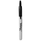 Sharpie Retractable Permanent Marker, Fine Bullet Tip, Black