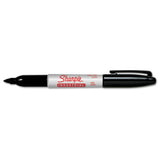 Sharpie Industrial Permanent Marker Value Pack, Fine Bullet Tip, Black