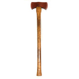 35 inch dual head axe stunt prop molded from a real tool and hand poured in foam rubber urethane. Comes in three variants: Black and silver head. Silver head. Rusty head.