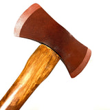 35 inch dual head axe stunt prop molded from a real tool and hand poured in foam rubber urethane. Comes in three variants: Black and silver head. Silver head. Rusty head.