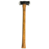 35 inch dual head axe stunt prop molded from a real tool and hand poured in foam rubber urethane. Comes in three variants: Black and silver head. Silver head. Rusty head.