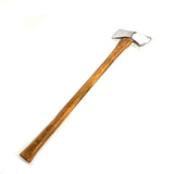 35 inch dual head axe stunt prop molded from a real tool and hand poured in foam rubber urethane. Comes in three variants: Black and silver head. Silver head. Rusty head.