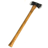 35 inch dual head axe stunt prop molded from a real tool and hand poured in foam rubber urethane. Comes in three variants: Black and silver head. Silver head. Rusty head.