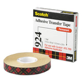3M Scotch ATG 1/2" Adhesive Transfer Tape 924 (or SNOT TAPE in 'da biz) is an acrylic, reverse wound, pressure sensitive adhesive on a densified kraft paper liner - Dependable Expendables