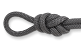 3/4" Three Quarter Inch Double Braid Solid Nylon Rope Grey - Dependable Expendables