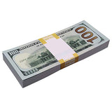 Money Prop - New Series & 2000 Series $100 Crisp $20,000 Full Print Stacks