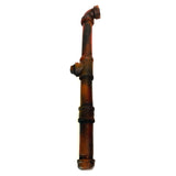 Rusty Foam Rubber Metal Pipe with Fittings Action Safe Prop for television film and live theater action and stunt scenes. 