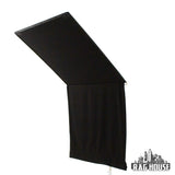 LA Rag House 48"x48" Solid Black Floppy