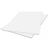 4x8 Foot 48" x 96" 3/16th Inch Foam Core White - Dependable Expendables