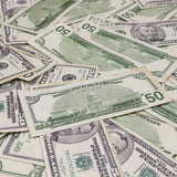 Money Prop - 2000 Series $50 ✔️RealAged™ Full Print $5,000  Band