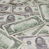 Money Prop - 1990 Series $50 ✔️RealAged™ Full Print $5,000 Band - Dependable Expendables