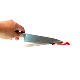 Plastic 13 Inch Chef’s Knife Silver Blade and Black Handle - Dependable Expendables